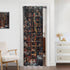 WUMINMIN 1 34" 80" Christmas Bookshelf Door Curtain for Doorway, Fantasy Library Books Room Darkening Curtain