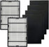PUREBURG HPAF60 True HEPA Replacement Filter Set - Compatible with Holmes Filter B, HAPF600, Bionaire GE Air Purifiers