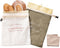 SGKXU 2 Pack Reusable Beeswax Bread Bags for Homemade Sourdough - XL Removable