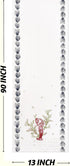 90 Inches 100% Folkulture Boho Table Runner Long for Farmhouse Dcor, Cotton Dining Table Runner for Kitchen Dcor, Boho