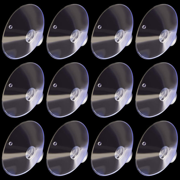 ANCIRS 30 Pack 35mm Suction Cups, Rubber Transparent Anti-Collision Pads for Glass Table Tops
