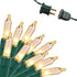 8FT 10 Count Bulbs LIDORE Super Bright Clear Mini Christmas Tree String Lights, Gift for Decoration, with Green Cord