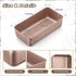 9 5 Inch LIANYU x Bread Loaf Pan for Baking, Stainless Steel Loaf Toast Baking Pans for Homemade Bread Meatloaf Lasagna