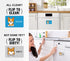 Cute Cartoon Animal Clean Dirty Dishwasher Magnet, Double Sided Kitchen Reversible Sign, Apartment Accessories Magnet