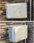 Air Conditioner Covers for Outside Units - 35 x 12 x 24 in, Waterproof Dustproof with Vent Hole