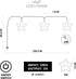 Cobus CozyHome 5 20 Children's Star Fairy Lights - Meters & Warm White LEDs I Lighting Garland for bedrooms I Lighting