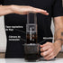 2 AeroPress Clear Coffee Press - All-in-One French Press, Pour-Over & Espresso Style Manual Brewer, Min Brew for Less