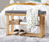 30"x14"x2" Loveboat Washable Bench Cushion, Non-Slip Bench Pad for Shoe Storage, Window, Piano, Dining Greybrown