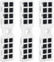 3 Pack Refrigerator Air Filter Replacement for Frigidaire FRGPAAF2 PureAir AF-2 Compatible with Various Fridges