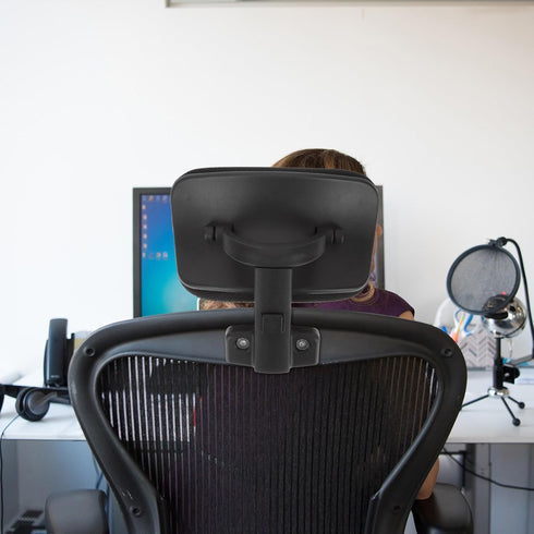 Ciieeo Chair Adjustable Headrest - Office Chair Head Support Attachment with Adjustable Height and Angle
