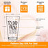 Funny 16 OZ Beer Glass for Dad: Perfect Father's Day gift from daughter, son, wife, or grandpa. Ideal for birthdays &