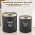 3.7 Automatic Bathroom Trash Cans Touchless, Gallon Modern Motion Sensor Trash Can with Lid,Diaper Trash Bin,Plastic