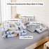 5 Set Set ANGIYUIN Pieces Construction Twin Size Comforter for Boys Kids Cartoon Car Excavator Tractor Bed in A Bag