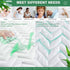 6''-25'' Unilibra Queen Size Waterproof Mattress Pad Rayon Made from Bamboo, Quilted Breathable Mattress Protector