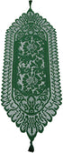 13 35 Inch mookaitedecor Lace Table Runner for Wedding Party Coffee Table Decor Green, x