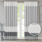 Madison Park Window Curtain Single Panel, Faux Silk, Room Darkening for Living Room and Bedroom, 84"L x 50"W, Grey