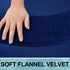Smiry Memory Foam Bath Mat 24x16 - Extra Soft and Absorbent Non Slip Washable Carpet for Bathroom, Navy Blue