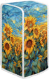 Sunflower Can Opener Covers Reuseable Electric Can Opener Cover Electric Appliance Cover Multi-functional Can Protector Dust Cover for Home Kitchen Dining Room Decorations