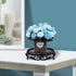 3.7in Counter Hapivida Plant Stand, Round Plant Riser Decorative Display Flower Holder Vase Rack Holder Planter Tray