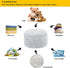 20x20x12 Inches Asuprui Pouf Ottoman Unstuffed Floor Poof Seat Pouf Ottoman Foot Rest Soft Foot Stool Fuzzy Chair Floor
