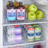 iDesign BPA-Free Plastic Freezer and Fridge Organization Bin, 11" x 7" x 3.5", Clear