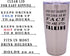 Rogue River Tactical Funny Travel Tumbler Mug - Sarcastic Work Gift for Boss, 20 Ounce Cup w/Lid