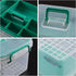 Vababa 12.59" 9.05" 7.87" Clear Locking First Aid Storage Box - x x