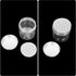 24Pack 6 oz Empty Plastic Jars with Lids - Clear, Wide Mouth, Airtight Gift & Food Jars for Travel, Home, Kitchen