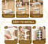 9 Closet, Vertical Shoe Rack Tier, Narrow Free Standing Shoe Organizer for Entryway & Bedroom, Tall Plastic Narrow Shoe