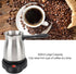 VBESTLIFE Electric Turkish Coffee Maker, 600ML Large Capacity, 5-6 Cup, Ergonomic Anti-Scald Handle, Stainless Steel