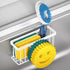 MURLONG Sponge Holder Smiley Face,Sink Caddy,Kitchen Organizer with 2 Suction Cups/1 Adhesive
