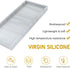 Bathroom Counter Tray, EG-SIPRO Thickened Silicone Bathroom Vanity Tray, Shatterproof Soap Dispenser Tray