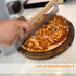 ALLTOP Pizza Cutter Rocker, High Performance Stainless Steel Slicer Blade with Wooden Handle, Kitchen Tool