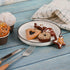6 Fake Cookie Artificial Biscuits Chocolate Simulation Artificial Food Model Kitchen Decoration pcs