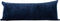 EVOLIVE Soft Micromink Faux Fur Body Pillow Cover, 21"x54" Replacement with Zipper Closure (Navy)
