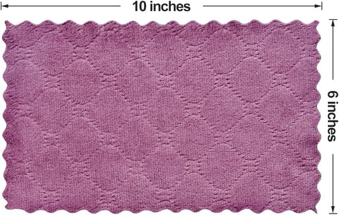 OstWony 11PCS, 10" 6", Reusable Cleaning Cloths Kitchen Towel Dish Towels, x Rags, Super Absorbent Microfiber Cleaning