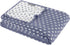 Sterling Creek Dawson Star Muslin Blanket Queen Three Layers Lightweight Breathable Cotton Gauzy Blanket for Adults