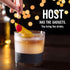 Host Freeze Cooling Cups Set of 2, Old Fashioned Glass with Silicone Band for Whiskey and Bourbon Gifts