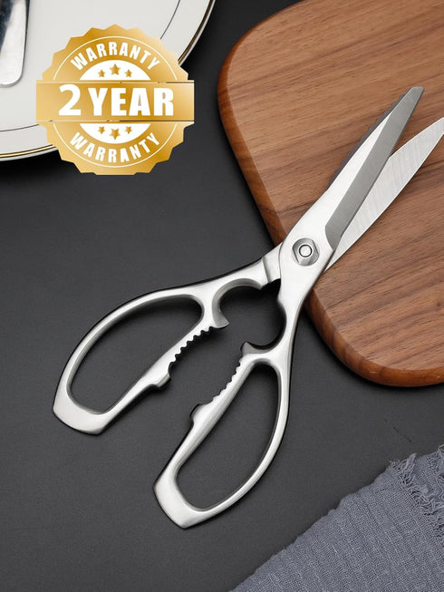 Kitchen Scissors, Forged Stainless Steel Heavy Duty Kitchen Shears, Dishwasher Safe Cooking Scissors for Meat, Poultry