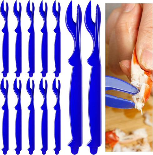 ALDMIO 12Pcs Crab Legs Crackers, Crackers and Tools Cracker Picks Tools Crab for