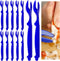 ALDMIO 12Pcs Crab Legs Crackers, Crackers and Tools Cracker Picks Tools Crab for