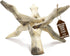 Alternative Imagination Wooden Tripod Display Stand - 6-Inch Hand Carved Holder from Mango Wood for Abalone Shell,