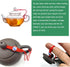 6 Pack Teapot Rope Hand-Woven Glass Kettle Ropes, Ceramic Teapots Lid Anti-drop Cord, Porcelain Cup Tea Set Accessories