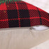 Coeufuedy Buffalo Plaid Christmas Pillow Covers - 18x18 Inch Farmhouse Decor, Set of 4
