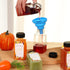 36pcs 8oz Moretoes Juice Bottles, Plastic Bottles with Lids, Reusable Clear Containers with Caps for Juicing, Smoothie