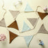 2 7.75 Oudain Pcs Pennant Banner Flags Nursery Garland Triangle Bunting Flags Playroom Wall Decor Banner for Nursery
