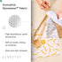 Summer Summer 6 Pack GEOMETRY Dishcloth Spring & Collection Quick-Dry, Ultra-Absorbent, Reusable Microfiber Kitchen