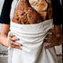 Goodleks Three-Layer Cotton Bread Bag, Reusable Storage for Homemade Loaf, Natural Organic Canvas