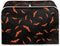 Halloween Spider Web Bats Toaster Cover, Dustproof 4 Slice Small Appliance Cover