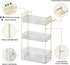 3 Countertop Akinbas Tier Bathroom Organizer Makeup Perfume Tray Skincare Organizer Comes with Hair Dryer Rack